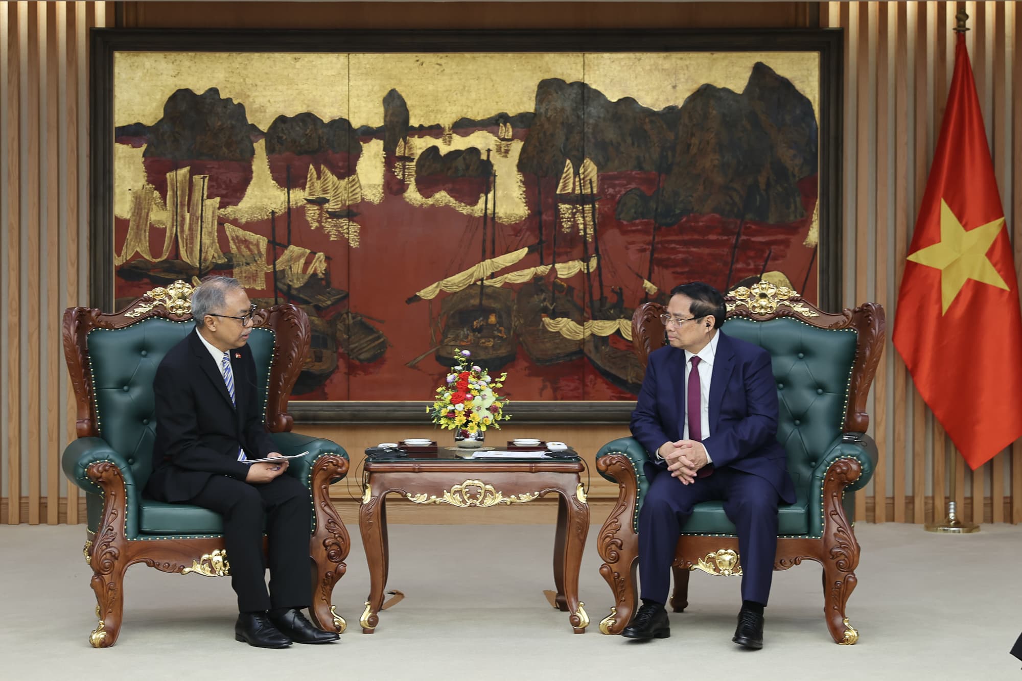 Thủ tướng Phạm Minh Chính tiếp Đại sứ Indonesia tại Việt Nam