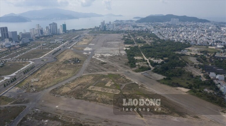 Khu vực sân bay Nha Trang được quy hoạch thành khu trung tâm đô thị trong tương lai. Ảnh: TC