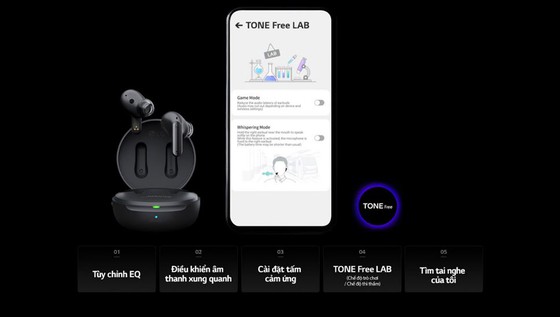LG ra mắt loạt mẫu tai nghe không dây TONE Free  ảnh 7