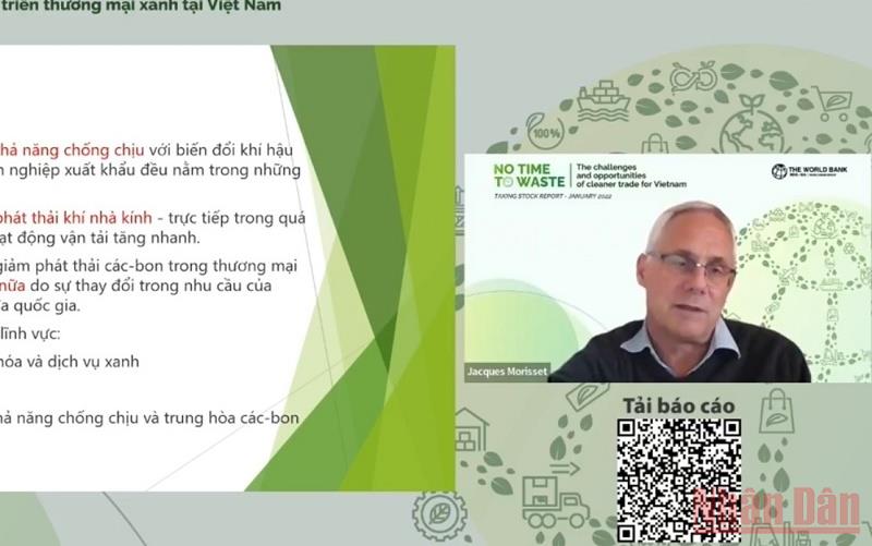 WB: Thương mại xanh sẽ tạo ra nhiều cơ hội cho Việt Nam -0