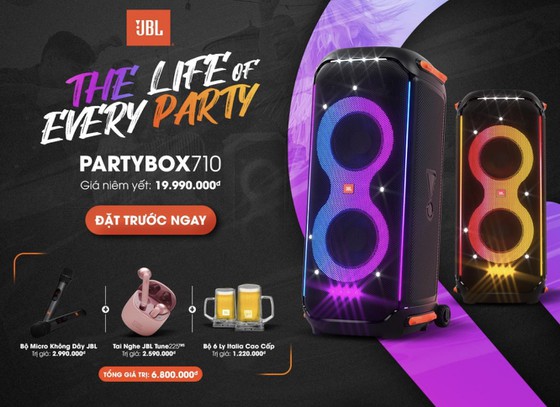 JBL chính thức ra mắt tại Việt Nam dòng loa PartyBox 710 ảnh 2