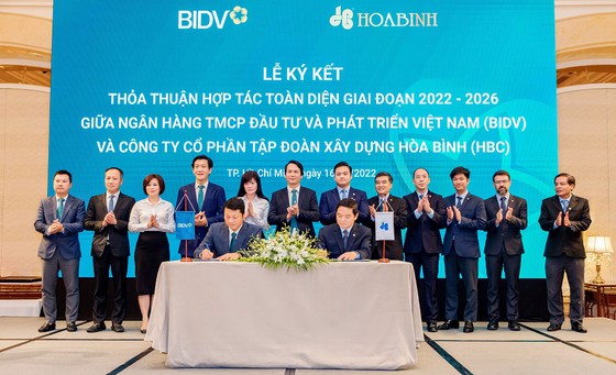 BIDV và Tập đoàn Xây dựng Hòa Bình kí kết hợp tác toàn diện giai đoạn 2022 – 2026 ảnh 4