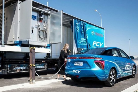 Một trạm tiếp nhiên liệu hydro của Australia. Nguồn: pv-magazine.com