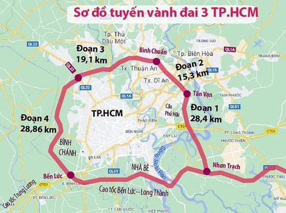 Triển khai Nghị quyết của Quốc hội về xây dựng đường Vành đai 3 TP HCM - Ảnh 1.