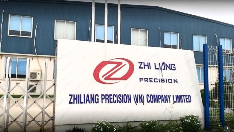 Công ty TNHH Zhiliang Việt Nam, Khu công nghiệp Vân Trung (Việt Yên).