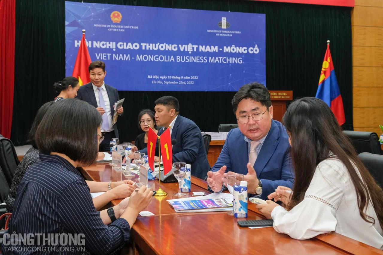 Hội nghị giao thương Việt Nam - Mông Cổ
