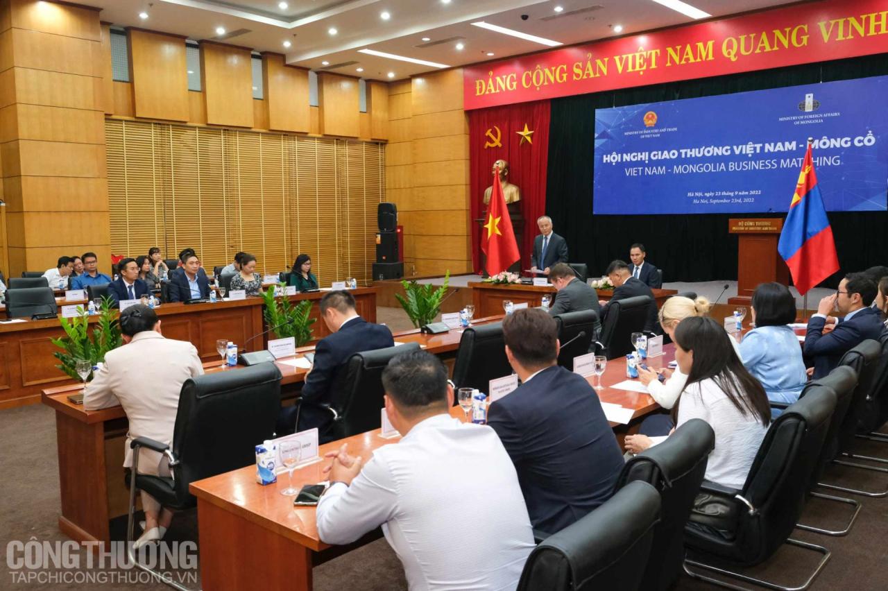 Hội nghị giao thương Việt Nam - Mông Cổ