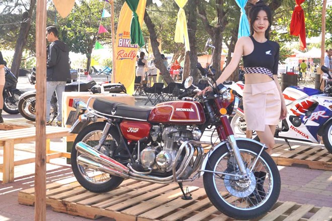 6 mẫu mô tô biểu tượng của Honda được triển lãm tại Vũng Tàu